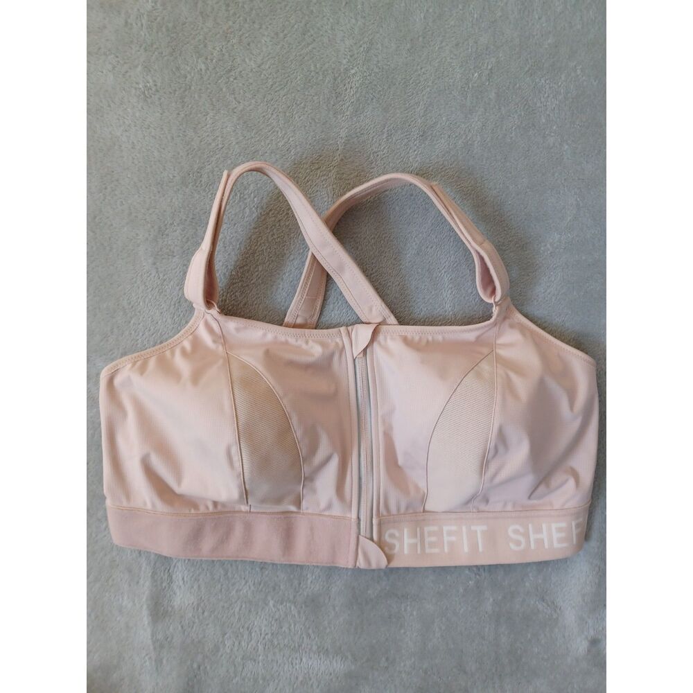 SheFit Sz 5 Luxe 5Luxe Ultimate Sports Bra High Impact Sandtsorm Wirefree Padded
